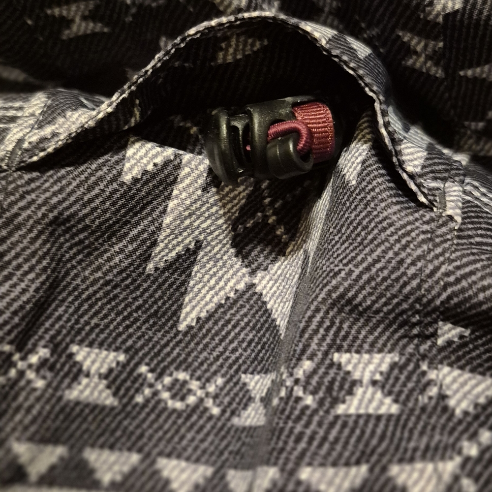 Aperture Women's Small Gray Aztec Pattern Waterproof Snowboarding Ski Jacket EUC - Picture 9 of 10